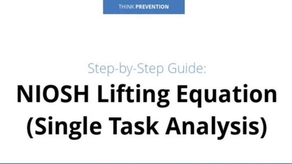 niosh-lifting
